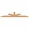 Ekena Millwork Saratoga Smooth Timber Gable Bracket, Western Red Cedar, 96"W x 24"H x 1 1/2"D x 5 1/2"F, 6/12 Pitch GBW096X24X0206SAR00SWR - alternate 5